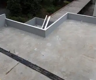 Instalação de rufos na garagem