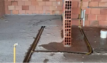 Tipo 11 passagens hidrosanitario e elétrica