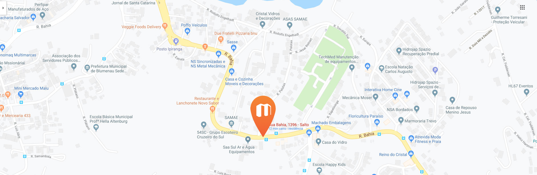 Localização Construtora Marini